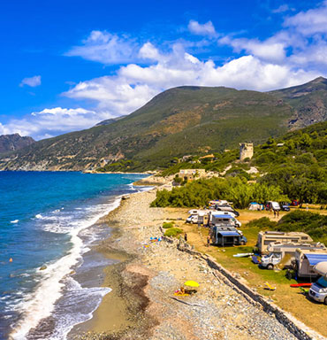 Partez en vacances en camping en Corse